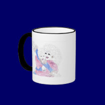 Etiole with his son Phozeen mugs