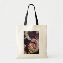 Etna Yellow flowers Bags