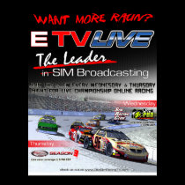 ETV Live Racin Poster posters
