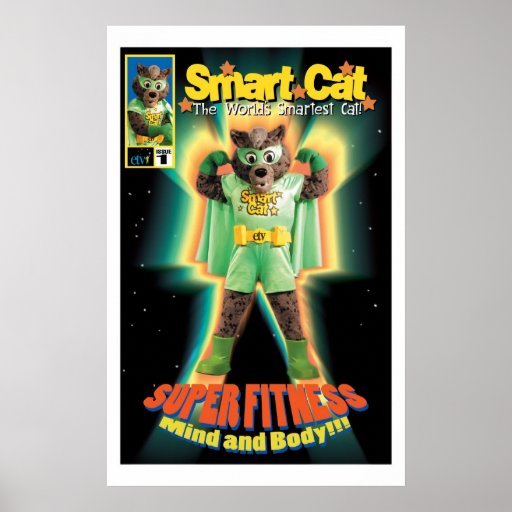 ETV Smart Cat poster | Zazzle