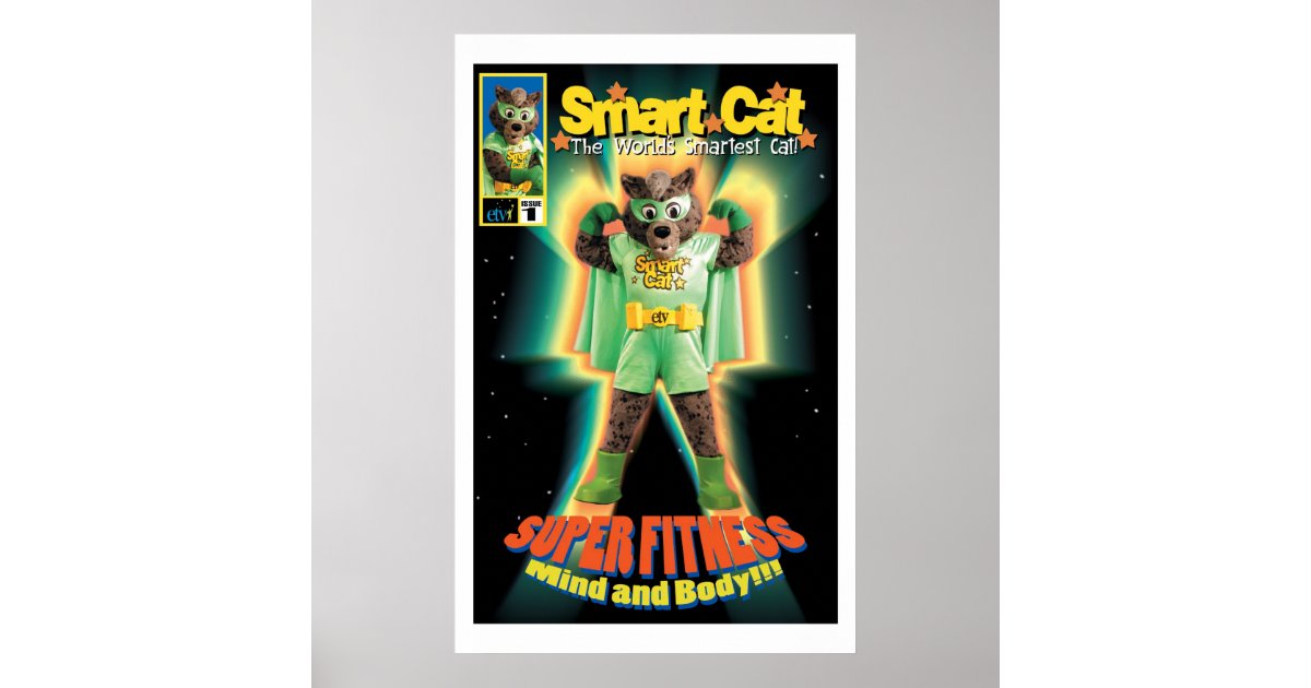 ETV Smart Cat poster | Zazzle