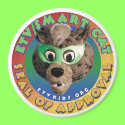 ETV Smart Cat Refrigerator Magnet
