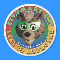 ETV Smart Cat Refrigerator Magnet by ETVMarketing ETV Smart Cat Refrigerator Magnet
