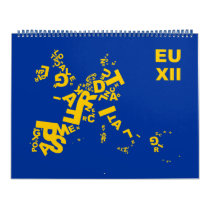 EU 12 Calendar by Buchstabenwelt EU 12 Calendar