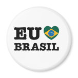 Eu Amo Brasil magnets