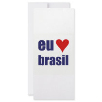 eu amo brasil rack card design