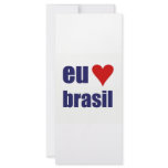 eu amo brasil rack cards