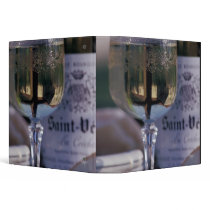 EU, France, Chablis, Local wine 3 Ring Binders