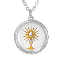 Eucharist in Monstrance Necklace