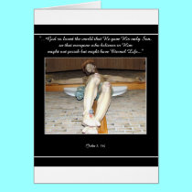 Eucharistic Crucifix cards by Artists4God Eucharistic Crucifix cards