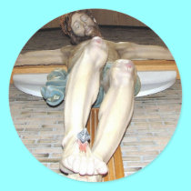 Eucharistic Crucifix stickers