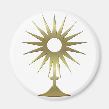 Eucharistic Monstrance Refrigerator Magnets