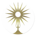 Eucharistic Monstrance stickers