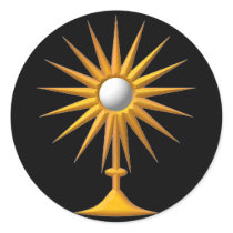 Eucharistic Monstrance Sticker
