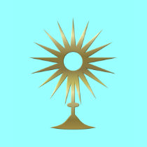 Eucharistic Monstrance t-shirts