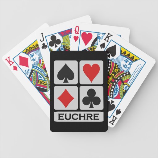 Euchre Player playing cards Zazzle