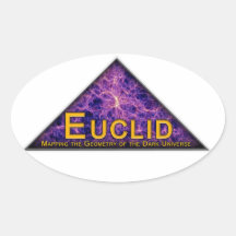 Euclid Program Logo Oval Stickers