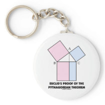 Euclid's Proof Of The Pythagorean Theorem Key Chains