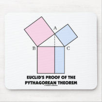 Euclid's Proof Of The Pythagorean Theorem Mouse Pad