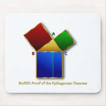 Euclid's Proof of the Pythagorean Theorem. Mouse Pads