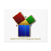 Euclid's Proof of the Pythagorean Theorem. Post Cards