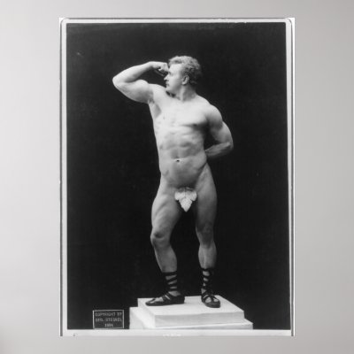 Eugen Sandow The Father of Modern Bodybuilding Poster by allphotos