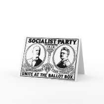 Eugene Debs Campaign Poster Greeting Card cards