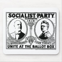 Eugene Debs Campaign Poster Mousepad mousepads