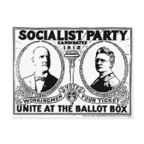 Eugene Debs Campaign Poster Postcard postcards
