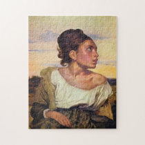 Eugène Delacroix - Orphan in the Cemetery puzzles