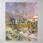 Eugene Enrique Paul Gauguin - nieve en la ruda Car Posters