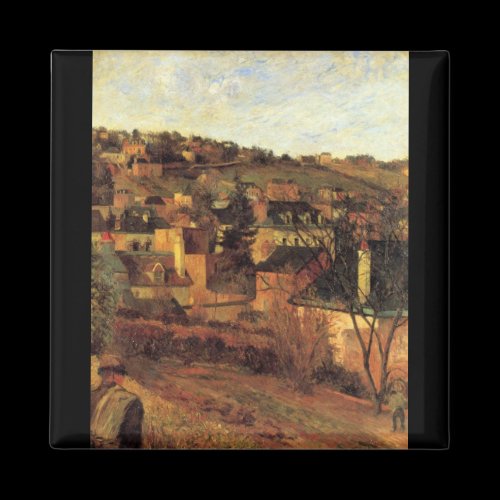 Eugène Henri Paul Gauguin - Blue Roots at Rouen Refrigerator Magnet