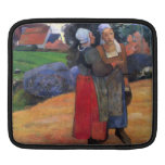 Eugène Henri Paul Gauguin - Breton Famers Sleeve For iPads