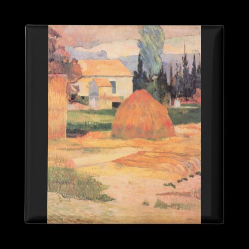 Eugène Henri Paul Gauguin - Farmhouses in Arles Refrigerator Magnet