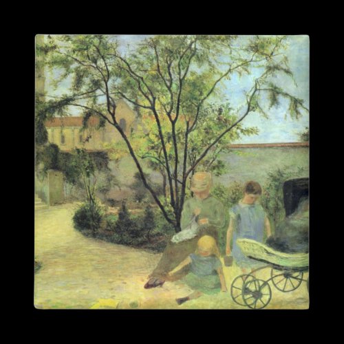 Eugène Henri Paul Gauguin - Garden in Rue Carcel Magnets