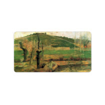 Eugène Henri Paul Gauguin - Look at Sainte Marguer Personalized Address Label