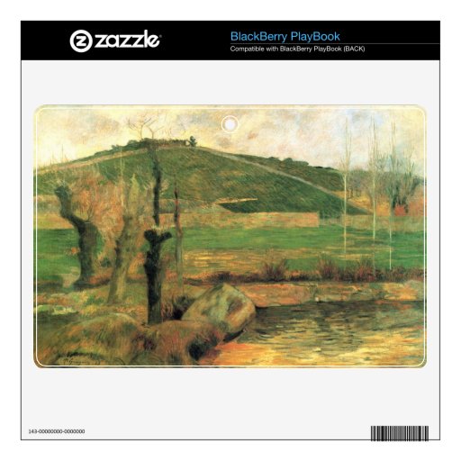 Eugène Henri Paul Gauguin - Look at Sainte Marguer BlackBerry Decals