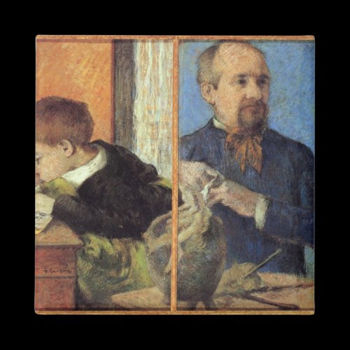 Eugène Henri Paul Gauguin - Portrait of Sculptor w Magnet
