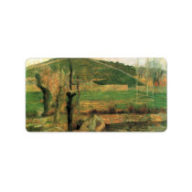 Eugène Henri Paul Gauguin - Sainte Marguerite near Custom Address Label