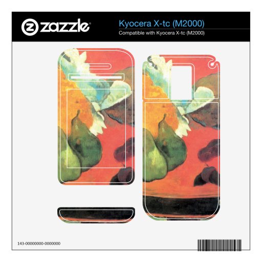 Eugène Henri Paul Gauguin - Still Life with fete Decals For Kyocera X-tc