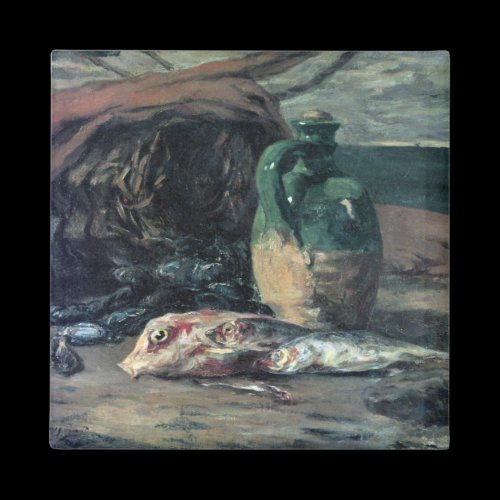 Eugène Henri Paul Gauguin - Still Life with Fish Magnet