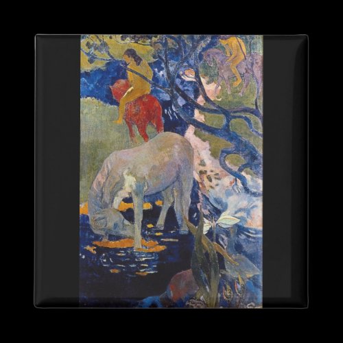 Eugène Henri Paul Gauguin - The White Horse Magnet