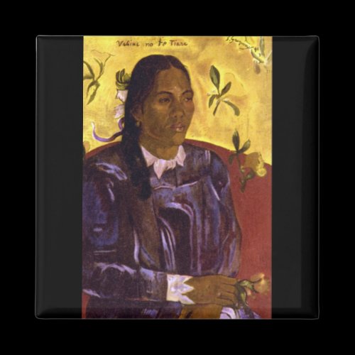 Eugène Henri Paul Gauguin - Woman with Gardenia Magnet