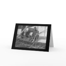 Eugene Lefebvre Seated at his Airplane 1909 cards by lc_vintagephotos Eugene Lefebvre Seated at his Airplane 1909 cards