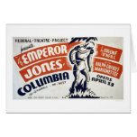 Eugene ONeill Emperor 1937 WPA cards