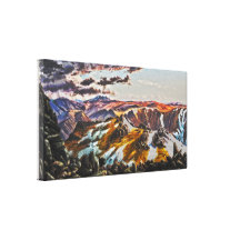 Eugene VON GUÉRard - Mount Townsend (Modified) Gallery Wrap Canvas