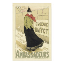 Eugenie Buffet Ambassadeurs, Lucien Metivet posters by vintagegiftmall Eugenie Buffet Ambassadeurs, Lucien Metivet posters