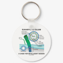 Eukaryotic Cilium A Case For Intelligent Design keychains by wordsunwords Eukaryotic Cilium A Case For Intelligent Design keychains