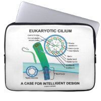 Eukaryotic Cilium A Case For Intelligent Design Laptop Computer Sleeve