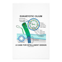 Eukaryotic Cilium A Case For Intelligent Design stationery
